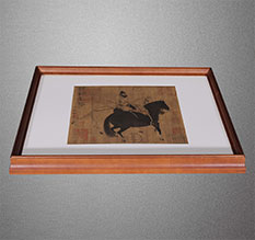 红山书画装裱配框服务案例