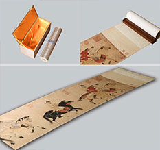 红山馆藏书画复制博物馆书画复制服务